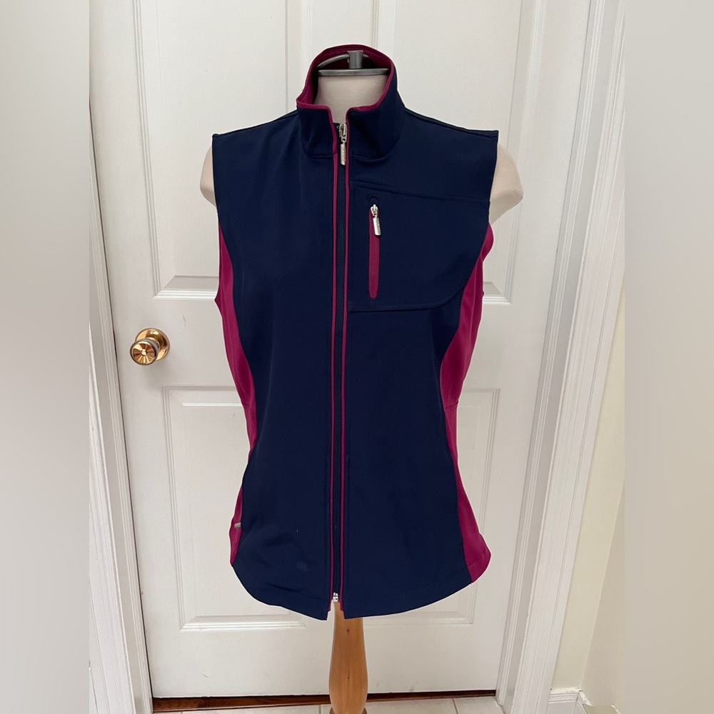 ORLY Sport Vest   Size XL    Burgundy/Navy